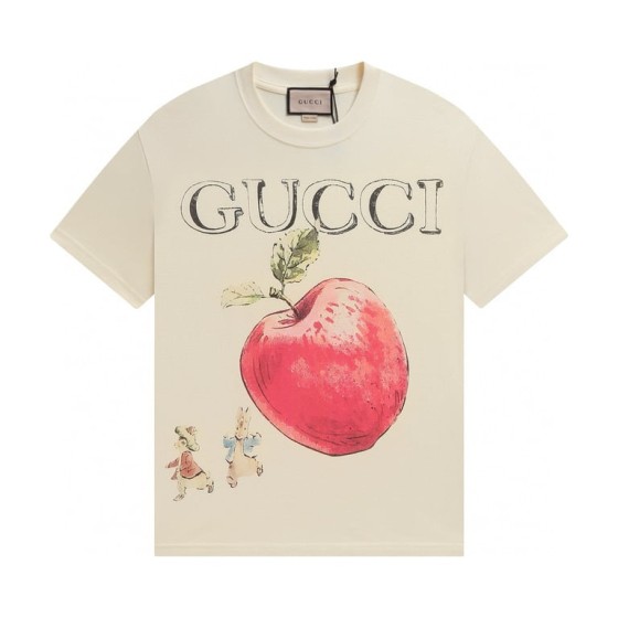 Gucci Early Spring Collection High-Weight Short-Sleeve